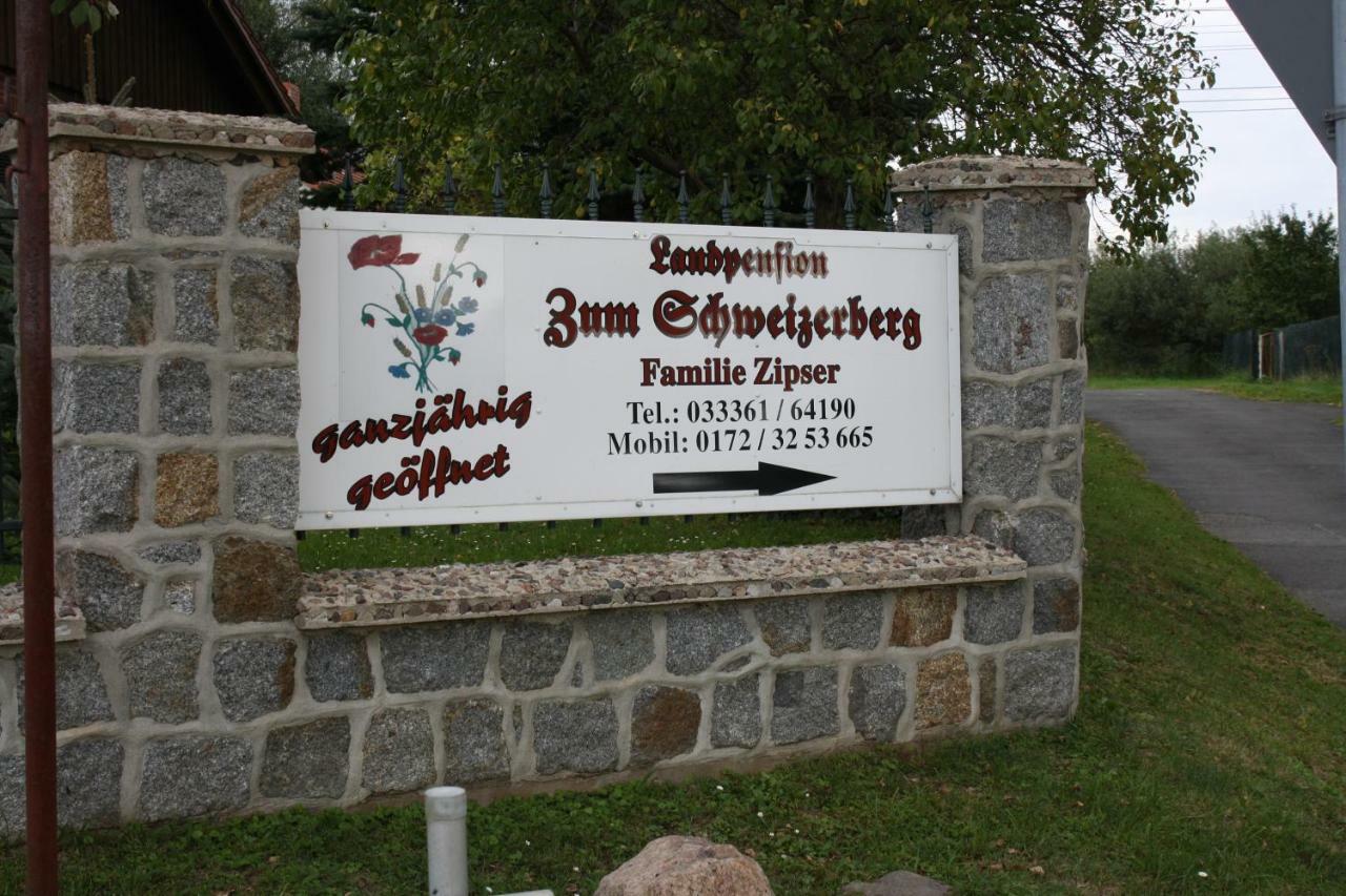Landpension Zum Schweizerberg Neugrimnitz Luaran gambar